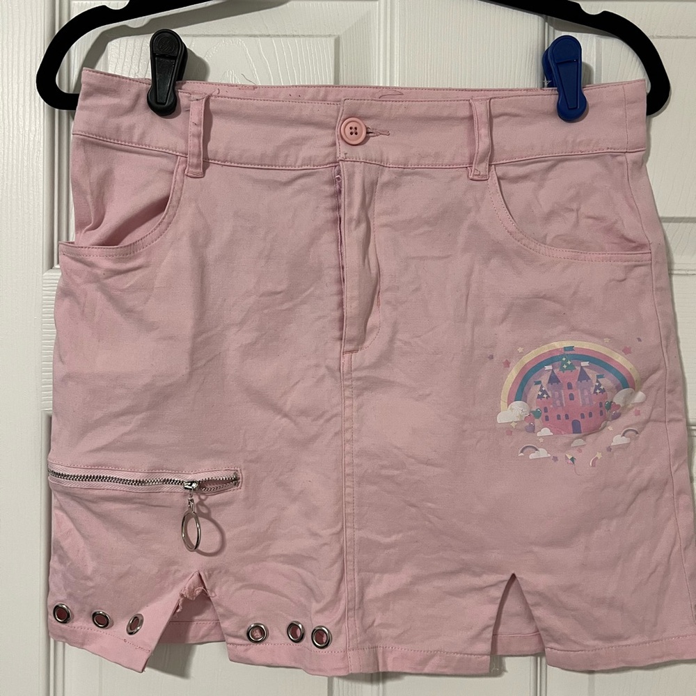 In control clothing kawaii castle skirt